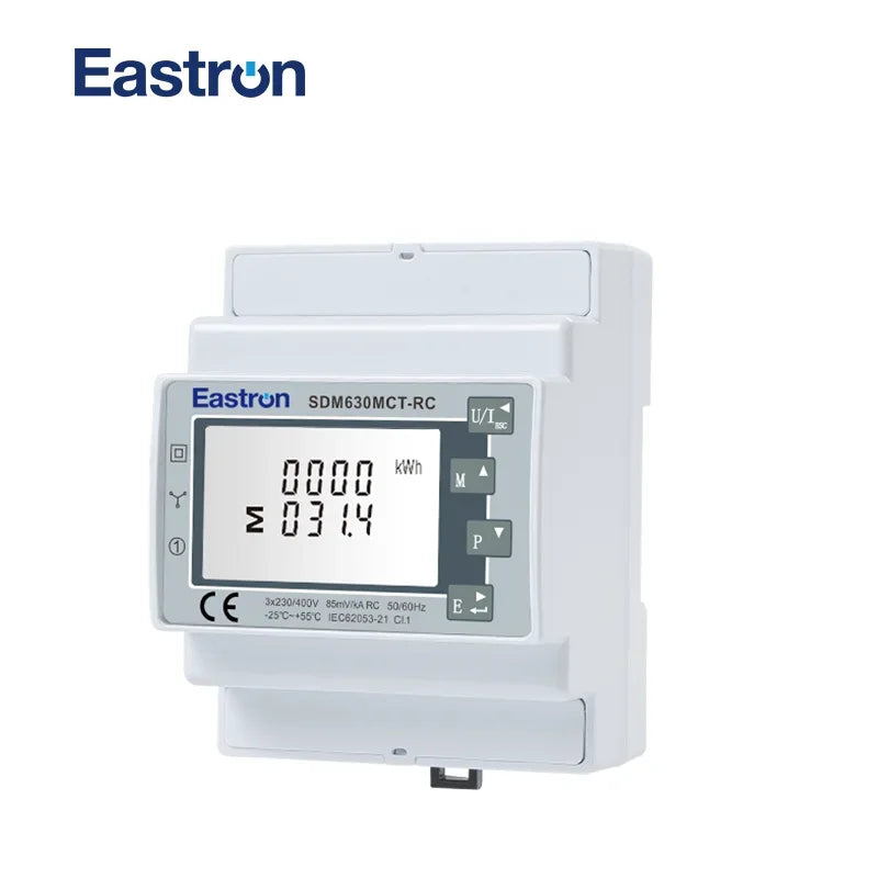 SDM630MCT-RC+3pcsESCT-RC60-240 Three Phase Three Wire Rogowski Coil Energy Meter High Precision Energy Meter with Rogowski Coil