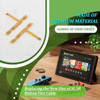 SL/SR Button Flex Cable for Switch/Switch OLED Premium Joy Con Key Ribbon Side Indicator Light Cable Replacement Repair Parts