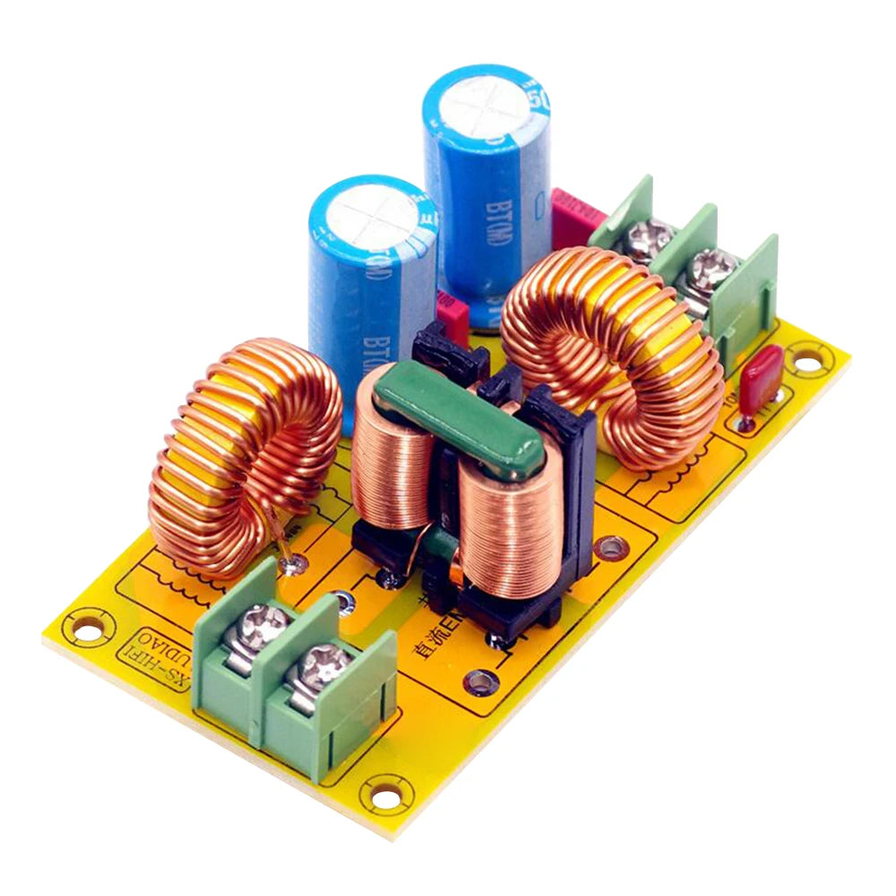 2A 4A 10A 20A DC LC Filter EMI Electromagnetic Interference Filter EMC FCC High Frequency Power Filtering Module