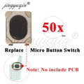 50/100X SMD 4Pin Car Key Tactile Tact Push Button Micro Switch Momentary For Chevrolet Opel Buick BMW Mini Ford Honda Land Rover