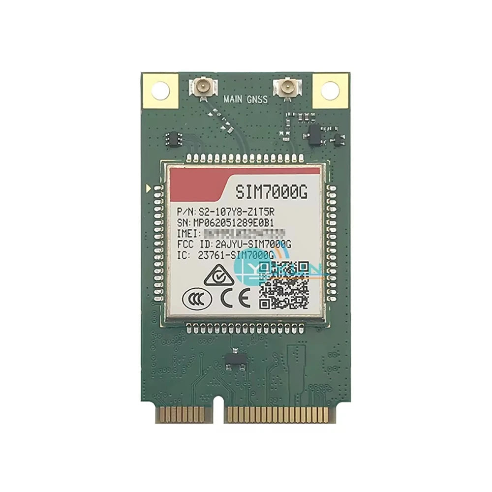 New Original SIM7000G SIM7000E SIM7000A MINI PCIE Module LTE CATM1(eMTC) Quad-Band Modem Global Band 850/900/1800/1900MHz