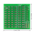 0805 SMD/SMT Components Soldering Practice Board Electronic Project Kits DIY Soldering Kit Skill Training Board Led Transistor