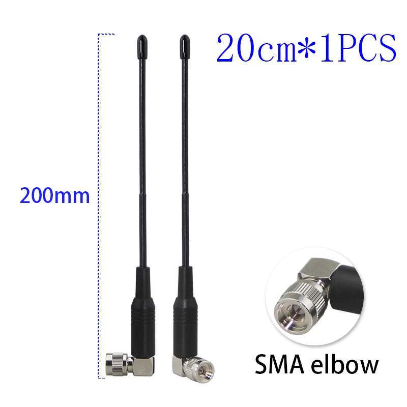 LORA Gateway Soft Antenna 433MHz 400 - 450MHz 470 - 510MHz Signal Amplifier Enhances Soft Antenna SMA Male Right Angle