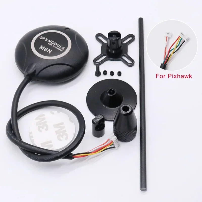 M8N GPS Module Ublox NEO-M8N 10Hz High Precision, with Compass, for Pixhawk APM PX4 Flight Controller, FPV Drone, UAV, Arduino