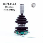 30mm Joystick Switch with Push Button Switch Momentary 4 Position Latching Rocker Switch Monolever Cross Switch HKF4-11A-4