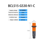 BXUAN Cylindrical Farm Feed Sensing Sensor Capacitive Proximity Switch Material Level Sensor