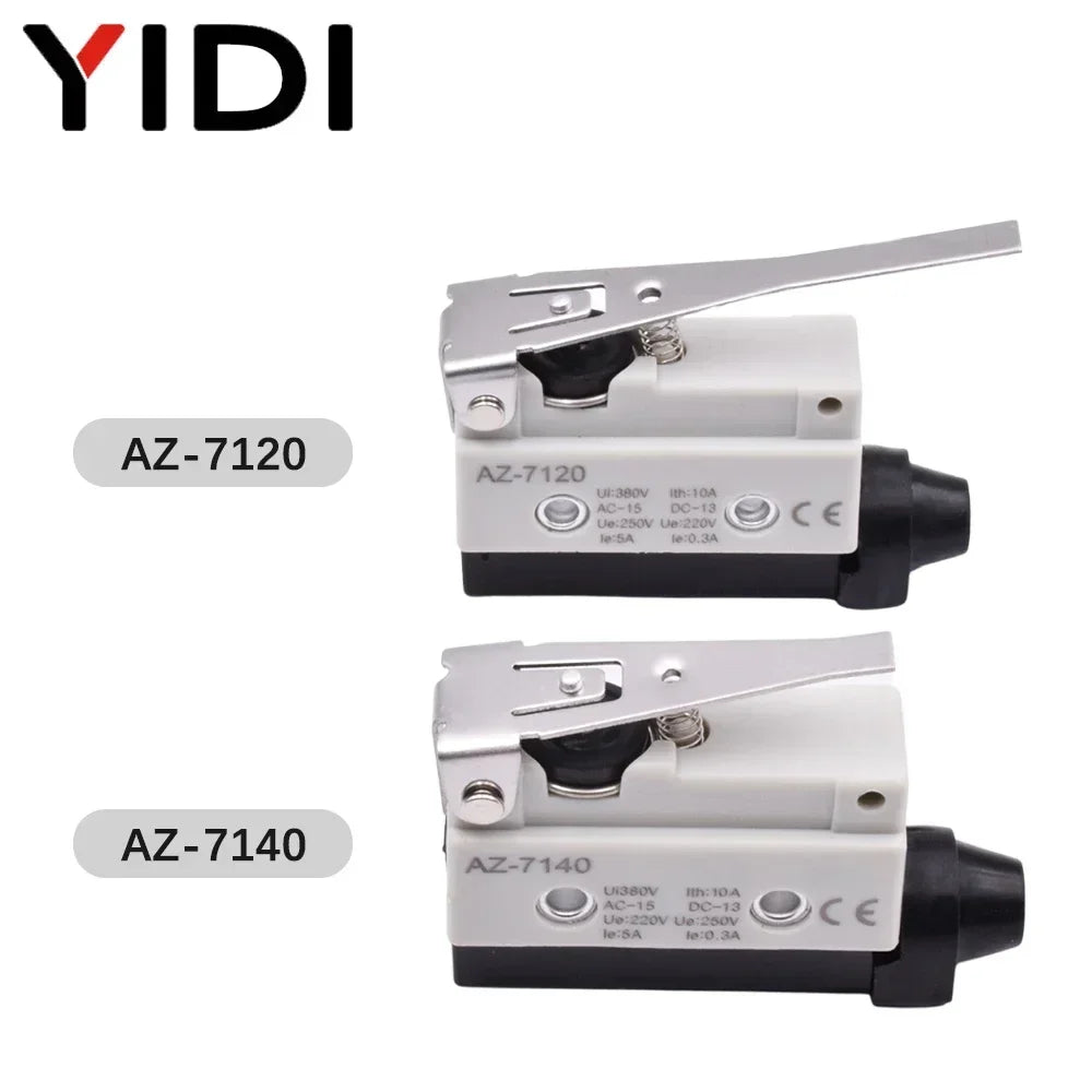 10pcs/lot Micro Limit Travel Switch Waterproof Momentary AZ-7312 AZ-7311 AZ-7121 AZ-7310 AZ-7141 Straight 90 degree Roller Lever