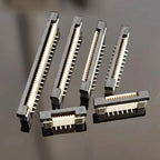 10PCS 0.5mm Pitch FFC/FPC Socket Connector 0.5mm Pitch Locking Vertical SMD Staggered Pins 4P 6P/8P～50P 60P