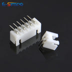 50PCS XH2.54 Right Angle Pin Header Connector 2P 3P 4P 5P 6P 7P 8P 9P 10P 12P 2.54mm Pitch XH for PCB JST 90D Bend RA Pin Wafer