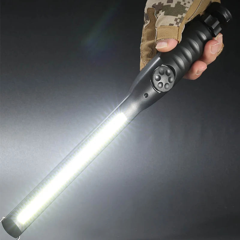 Portable COB Work Lights With Magnetic Rechargeable LED Flashlight Portable Stepless Dimming Emergency Car Repair Lamps