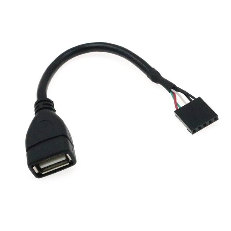 USB Header PCB Motherboard Cable USB 2.0 Micro 5Pin /Mini 5Pin Type-c Male USB Female to 9Pin Female 2.54