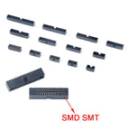 5-50Pcs Dip 6/10/20-40Pin 1.27mm 2.0mm 2.54mm Pitch Male Socket Straight Idc Box Headers Pcb Connector Double Row Dc3 Header