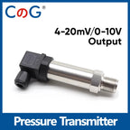 CG Diffused Silicon Pressure Transmitter Thread G 1/4" High Precision Vacuum Hydraulic Oil Pressure Sensor 4-20mA/0-10V Output