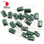 20pcs Polyester film capacitor 250V 400V 1000V 2.2nF 4.7nF 10nF 22nF 68nF 100nF 2E222J 2E472J 2E223J 2E683J 2E104J 2G103J 3A332J