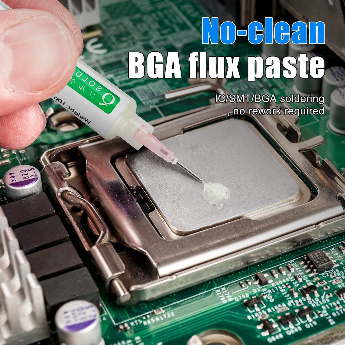Flux NC559 KL558 Flux Syringe for Soldering Paste 10cc No Clean Original Welding Flux Soldering for Electronics Repair
