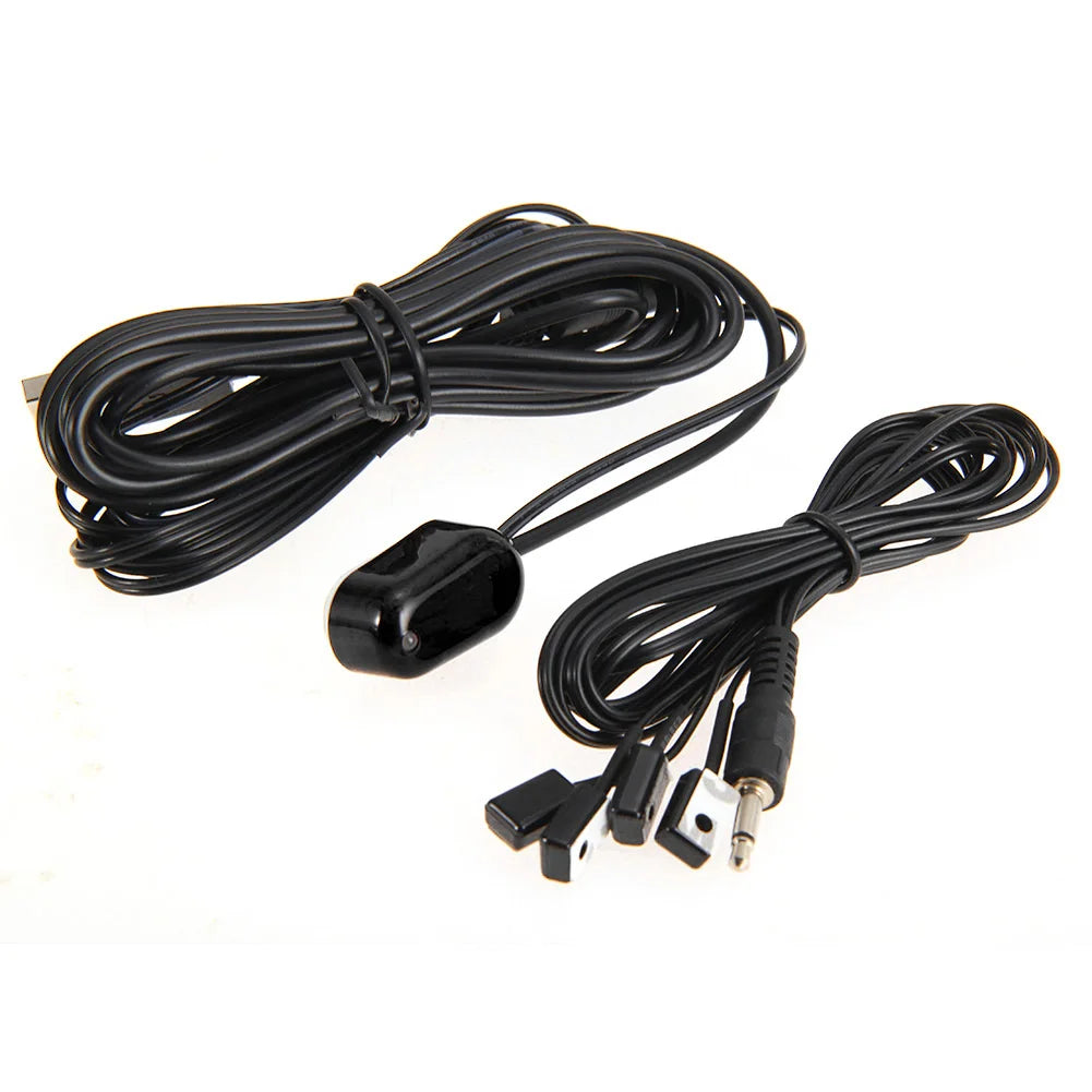 All-in-One IR Extender 1 Receiver 4 Emitter Emitters Infrared IR Repeater Kit Infrared Repeater Remote Control for Amplifier TV