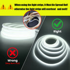 220V COB Strip White /Red /Ice Blue /Pink /Yellow /Purple Waterproof Home Decor Outdoor Lamp Flexible LED Neon Ribbon Light