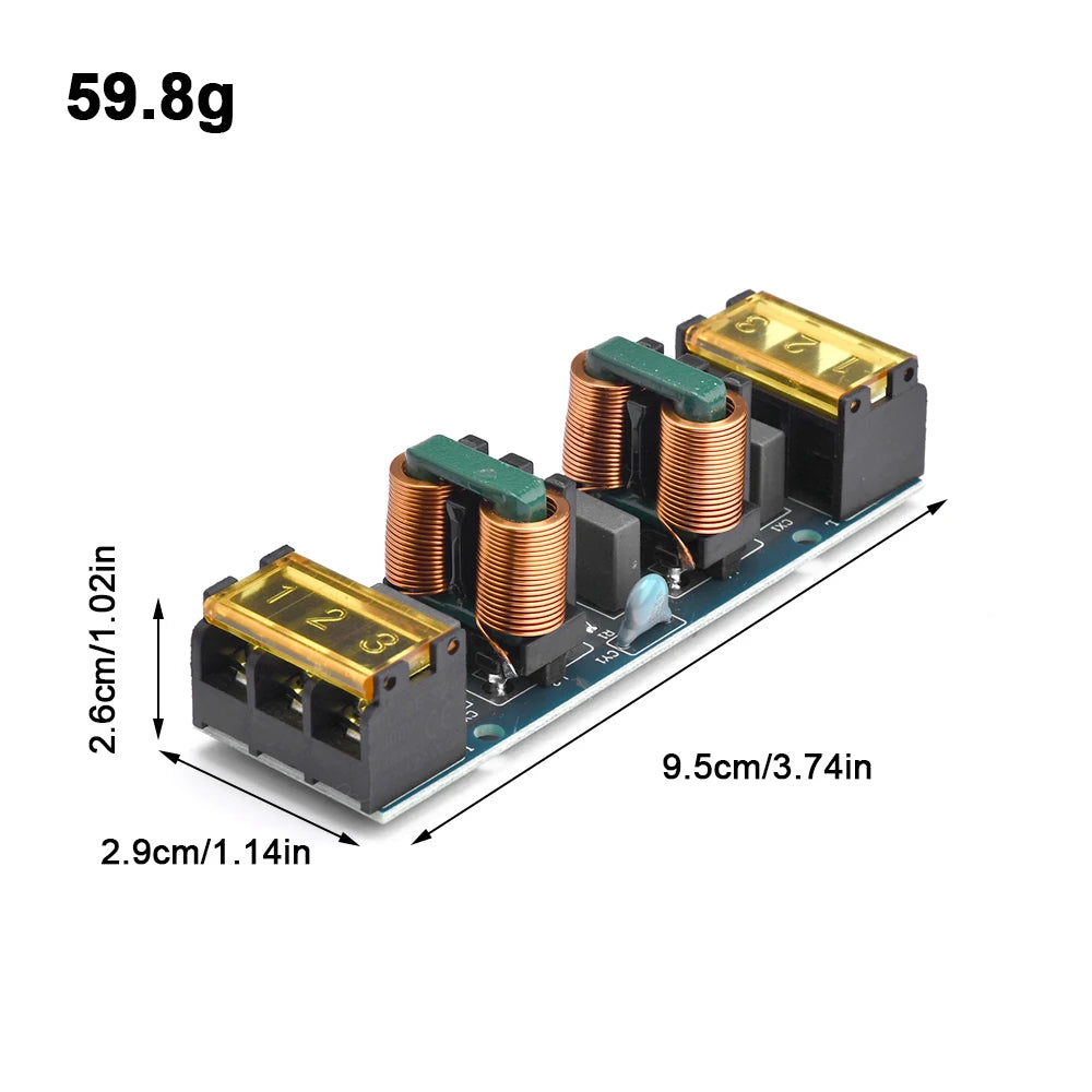 6A 25A Power Supply Filter EMI High-Frequency Two-Stage Power Supply Low-Pass Filter Module Power Supply EMI Filter Board