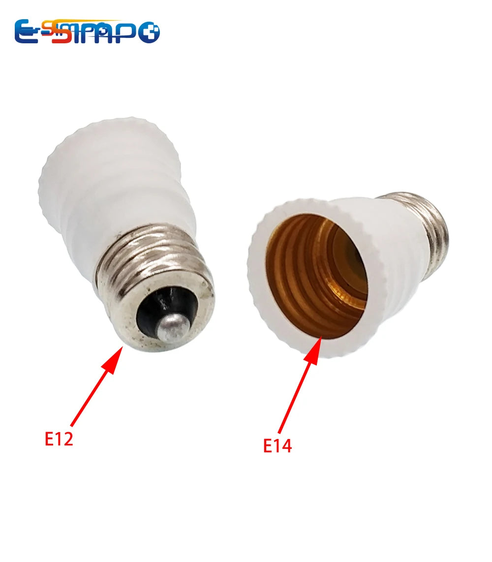 BA15S TO E12 E14 E17 E27 MR16 GU10  Light Socket Adapter LED CFL Lamp Holder Light Socket Converter Extension Adapter