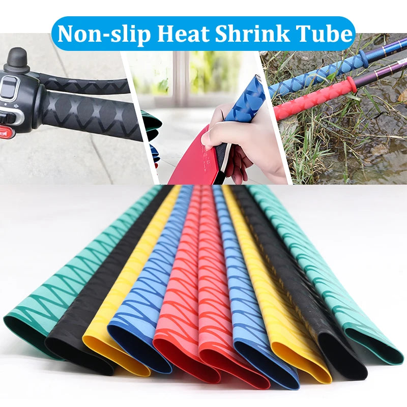 Diameter 15 18 20 22 25 28 30 35 40 45 50mm Non-slip Heat Shrink Tube Fishing Rod Handle Insulated Waterproof Racket Handle Grip