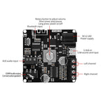 Power Amplifier Board Stereo Digital Amplifier 50WX2 - Mini Speaker Power Board Module Bluetooth 5.0 Hi-Fi Amp 50W+50W