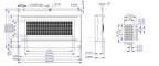 LCD2004+I2C 2004 20x4 2004A Blue/Green screen Character LCD /w IIC/I2C Serial Interface Adapter Module for arduino