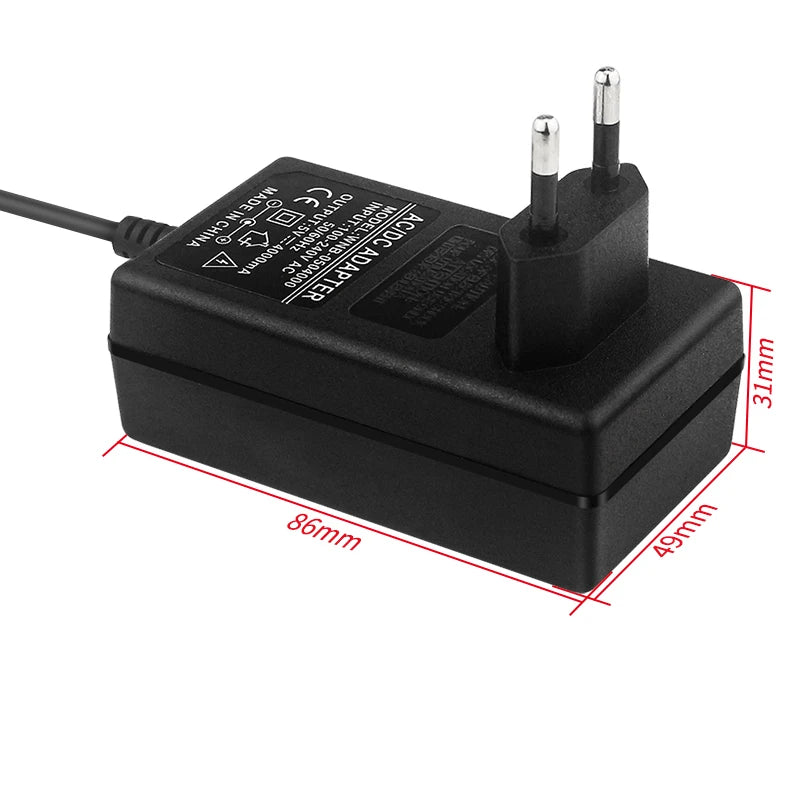 5V 4A DC Type C Power Supply Interface Adapter for Nvidia Jetson Nano 2GB/Raspberry Pi 4B/Orange Pi 3/4 LTS/5/5B/5 Plus
