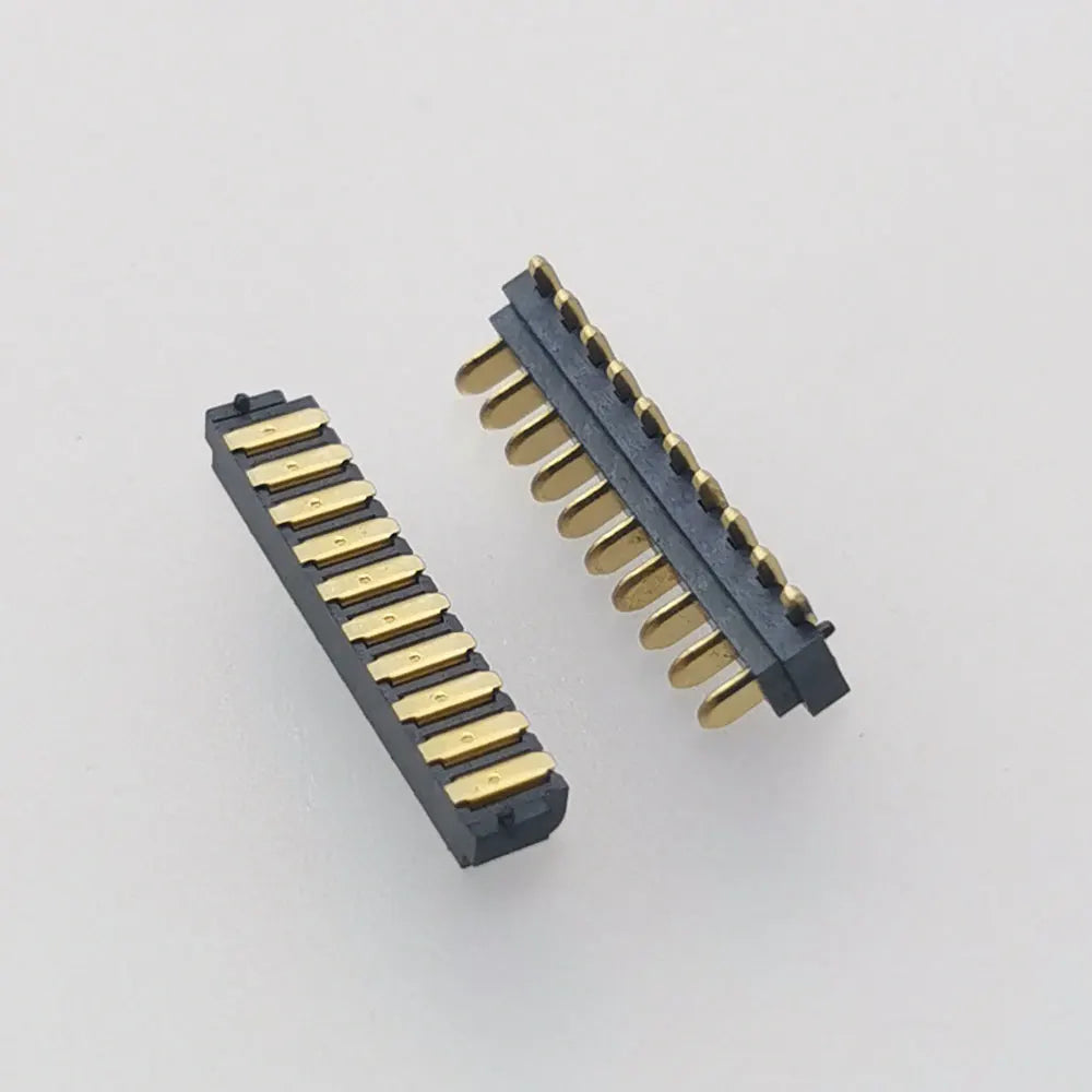 1Set Blade Battery Connector 2.0MM Pitch 2 3 4 5 6 7 8 9 10 Pin Plug Socket Gold PCB Solder Header Receptacle