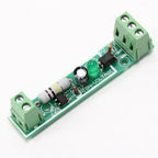 1-Bit AC 220V Optocoupler Isolation Module Voltage Sensing Board Adaptive 3-5V for PLC Isolamento Fotoaccoppiatore With Rail Die