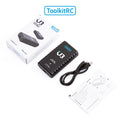ToolkitRC U3 2-3S LiPo UN3 4-8S USB-C NiMh Battery Charger 2A 25W Balance Port Direct Charge for RC Model FPV Drone Car Airplane