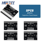5/10PCS MPR121 Breakout V12 Capacitive Touch Sensor Controller Module I2C Interface Keyboard Development Board for Arduino