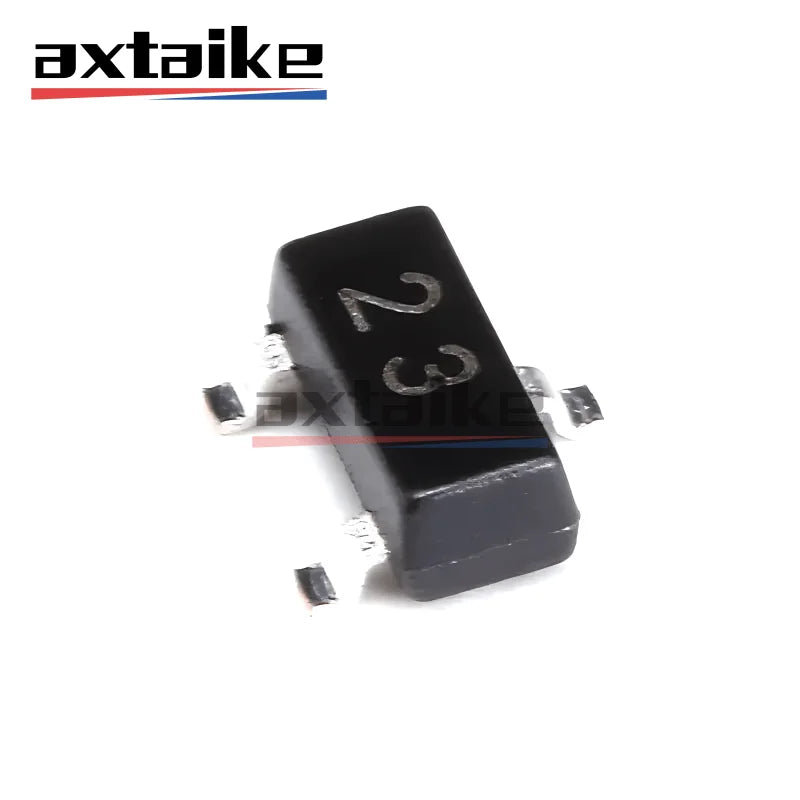 100PCS DTC143ECA SOT-23 MARKING:23 SMD DTC143 NPN 50V 100mA 200mW Digital Transistors Built-in Resistors