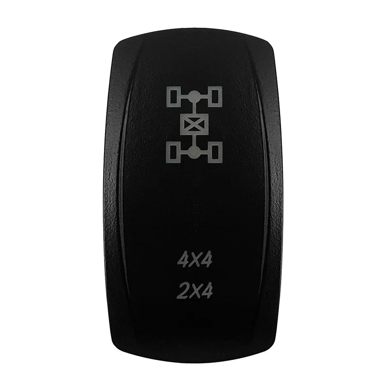 CUSTOM Dual RED Led Laser Etched Rocker Switch ON-OFF ON-OFF-ON (SPST DPDT) for ARB/Carling/NARVA 4x4 Caravan Accessories SUV