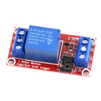 12V 1-channel relay module, using bidirectional optocoupler isolation, with strong driving capability and stable performance