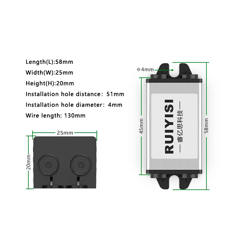 RUIYISI 48V to 24V power converter 90V80V72V60V36V24V to 12V 5V 9V 24V DC buck module 15V-90V to 12V transformer