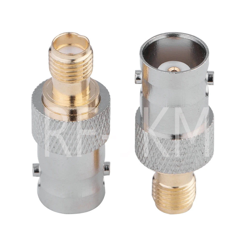 2PCS SMA Male Female to BNC Male Female adapter For Wireless LAN Devices Coaxial cable WiFi Ham or Handheld Radios