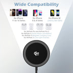 25W Magnetic Wireless Charger Universal Fast Charging for iPhone 16 15 14 13 Pro Max AirPods Xiaomi Pad Adapter USB To Typec Phone Chargers Dock Station