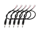 DC 3.5mm X 1.35mm Male Plug Female Jack DC Power Charging Cable Connector DC Power Wire Pigtail for CCTV Camera LED Strip Light