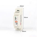 DR-60W Output 5V 12V 15V24V DIN Rail Switching Power Supply 24V DC 220V to 12V Transformer 5V Module Power Supply Box