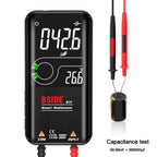 BSIDE Digital Multimeter Smart Electrician Tester USB Charge T-RMS DC AC Voltage Capacitance Ohm Hz NCV Professional Multitester