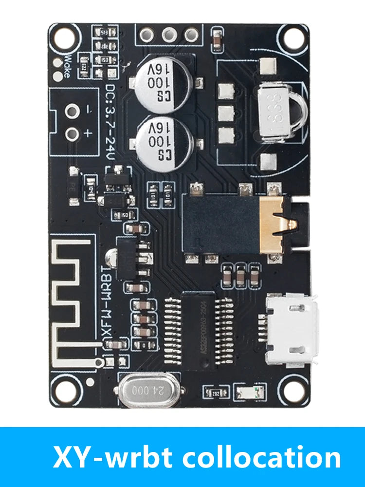 EGBO XY-WRBT Audio Receiver Board, Bluetooth 5.0, MP3 Lossless Decoder, Wireless Stereo Music Module