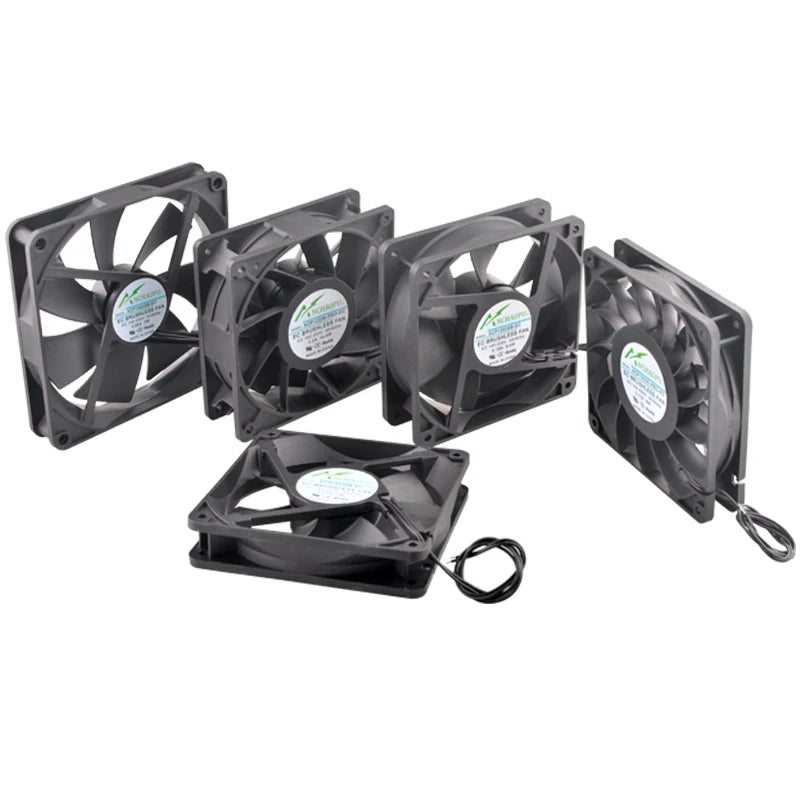 ANCHAOPU EC Brushless Axial Cooling Fan 40-140mm AC 110V-240V for Cabinet, Industrial, Server High Speed Ventilation