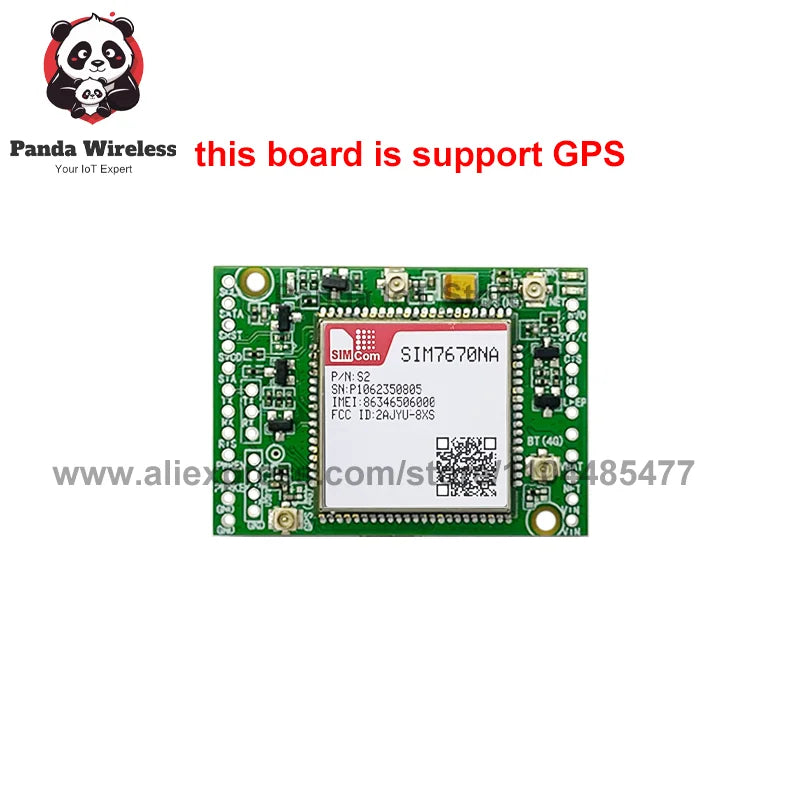 1Pcs SIM7670 SIM7672 A7670 A7672 A7676 SIM7070 SIM7000 Series LTE 4G Core Board CAT1+BT+GNSS(Optional) With kits