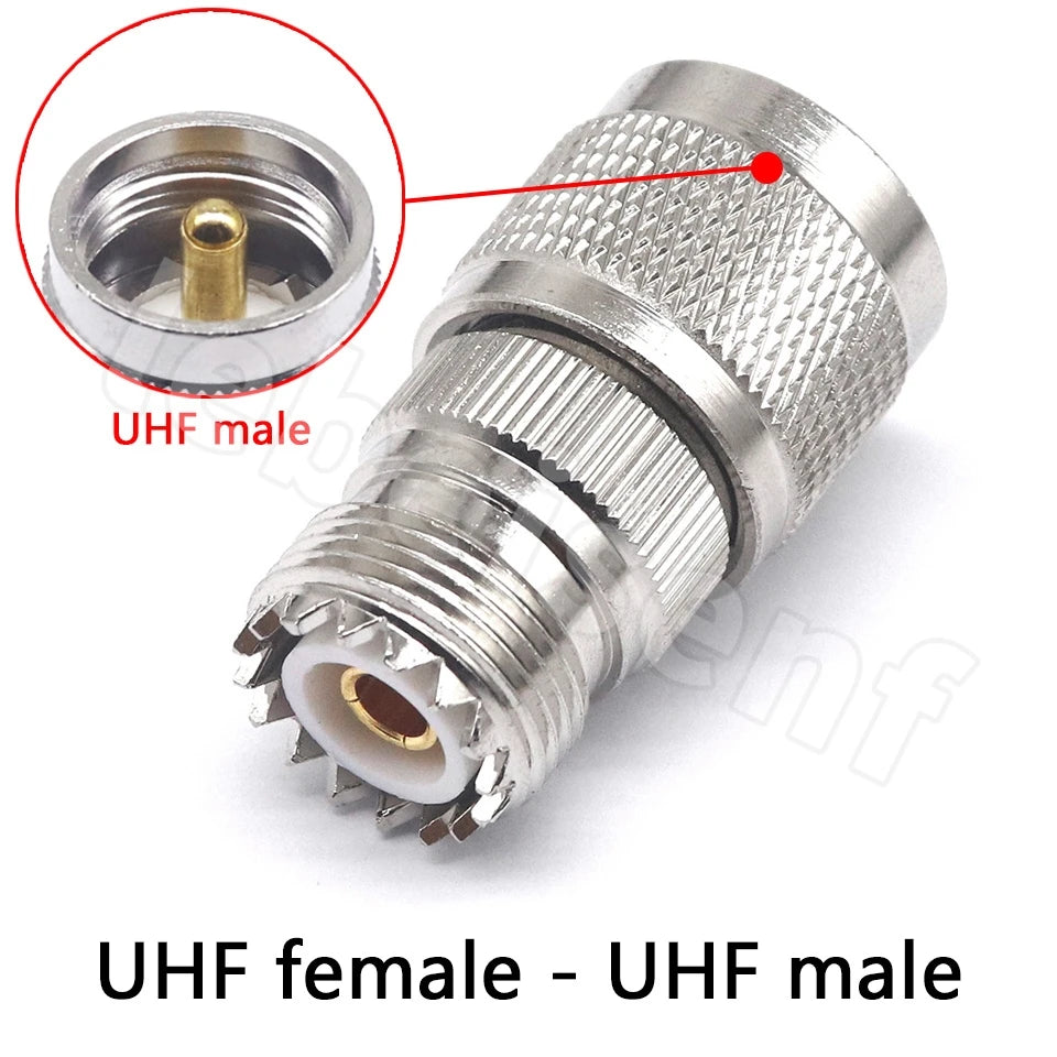 1/2/4/10pcs RF connector UHF-JKW UHF N-S male and female UHF/N-KJ M female elbow 90 degree SL16/SO239 right angle RF adapter L