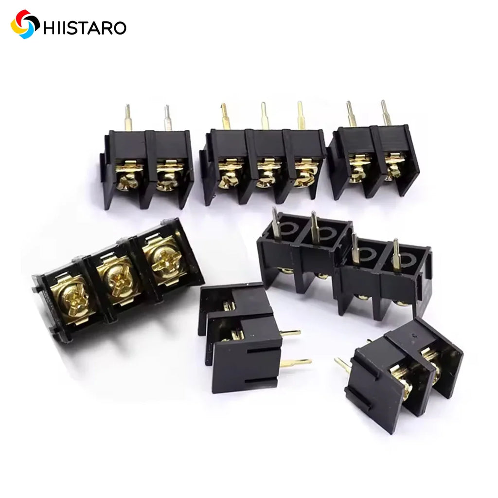 10Pcs KF1000 Barrier Terminal Block Pitch 10mm 2P/3P/4P PCB Mount Screw Terminal Connector 300V 25A for PCB Wiring