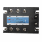 CKELE ZG33 3 Phase Solid State Relay SSR 10A 25A 40A 50A 60A 80A 100A 120A DC 3-32V Control AC 90-480V 380VAC