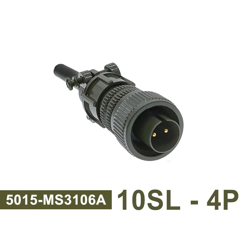 MIL-C 5015 Military Specification Connectors 10SL-3 10SL-4 MIL STD Plug&Socket MS3102A MS3106A MS3108A Circular Connector