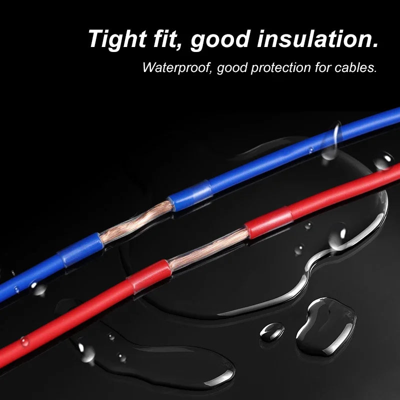 1-25M 2:1 Heat Shrink Tube Clear Dia 1mm ~ 80mm Polyolefin PE DIY Cable Repair Shrinkable Tubing Case Sleeve Wire Sheath Wrap