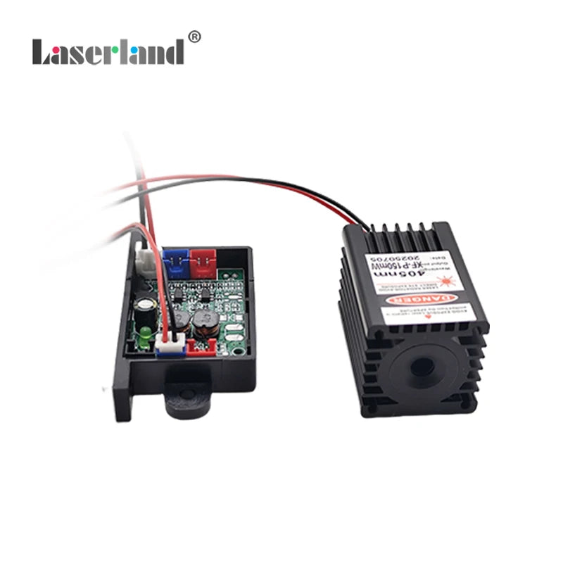 405nm UV Ultraviolet Violet Blue High-power Engraving Fluorescence Biological Excitation Dot Diode Laser Module Light Source