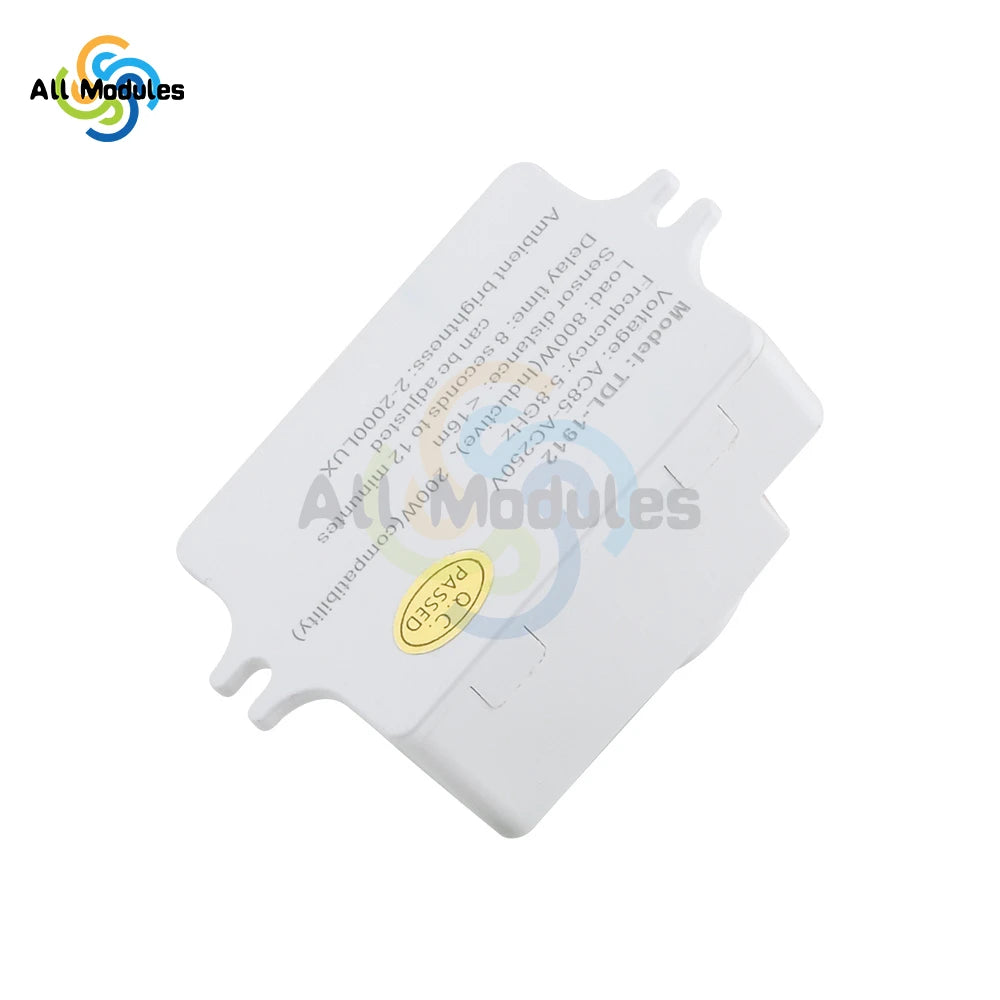 AC 220V 5.8GHz Microwave Radar Sensor Switch Human Body Motion Induction Sensor for LED Light Sensors Switches